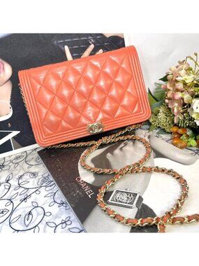 Chanel Boy Quilted Chain